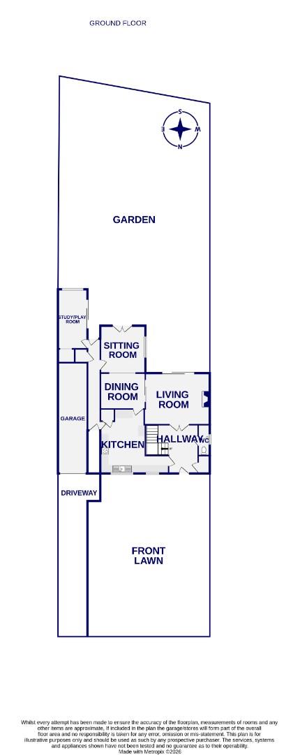 Floorplans For St. Nicholas Crescent, Copmanthorpe, York