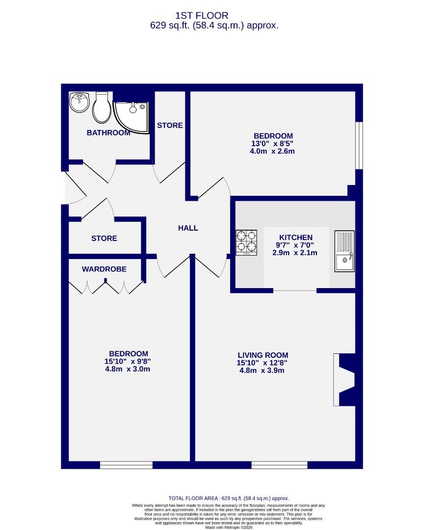 Floorplans For Front Street, Acomb, York