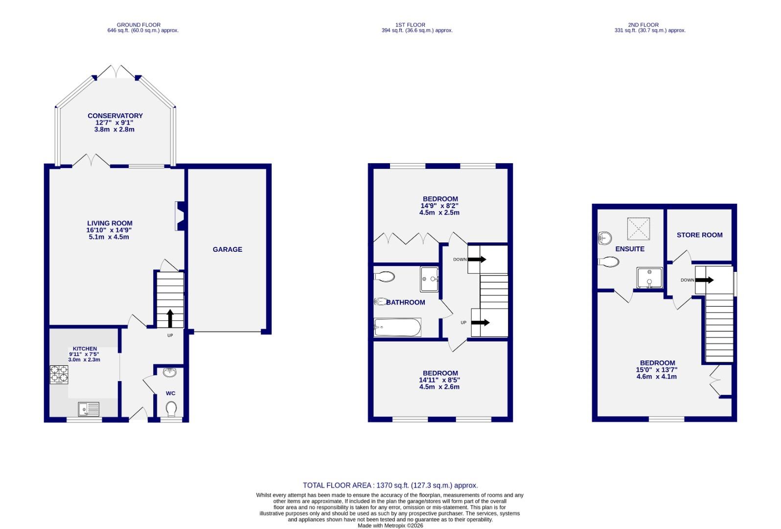Floorplans For Birch Park, York