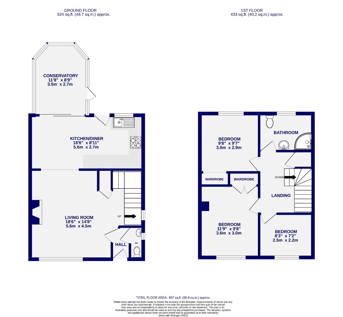 Floorplans For Swan Farm Court, Deighton, York