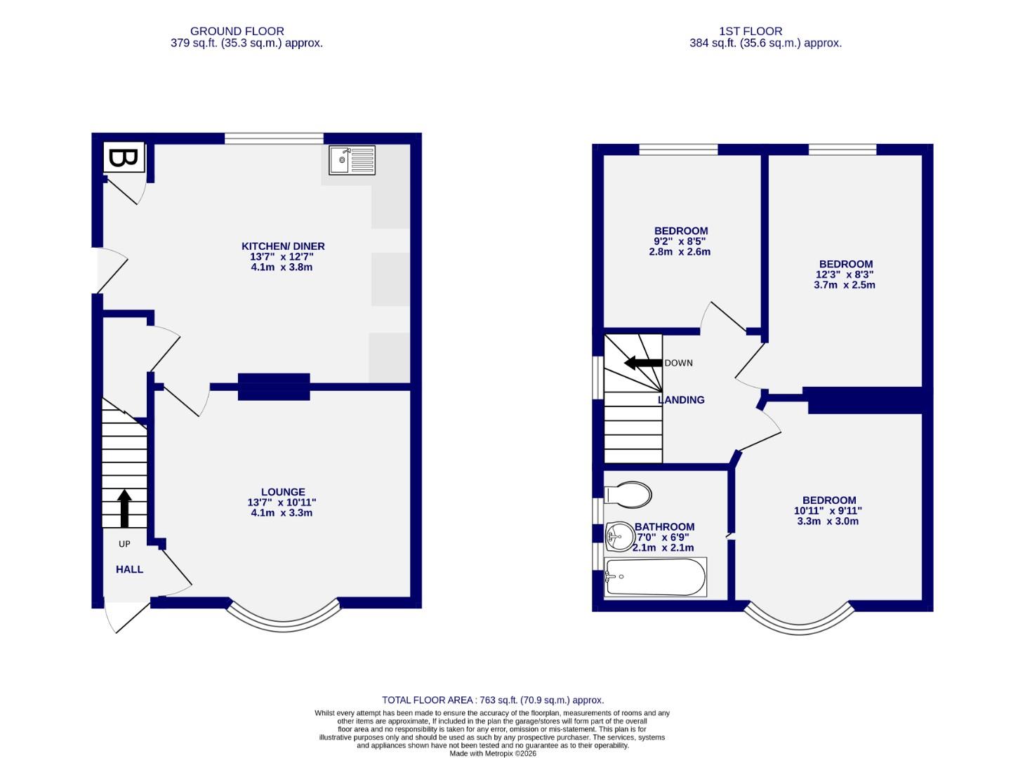 Floorplans For Middleton Road, York