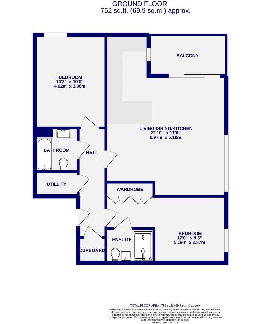 Floorplans For Cocoa House, Clock Tower Way, York