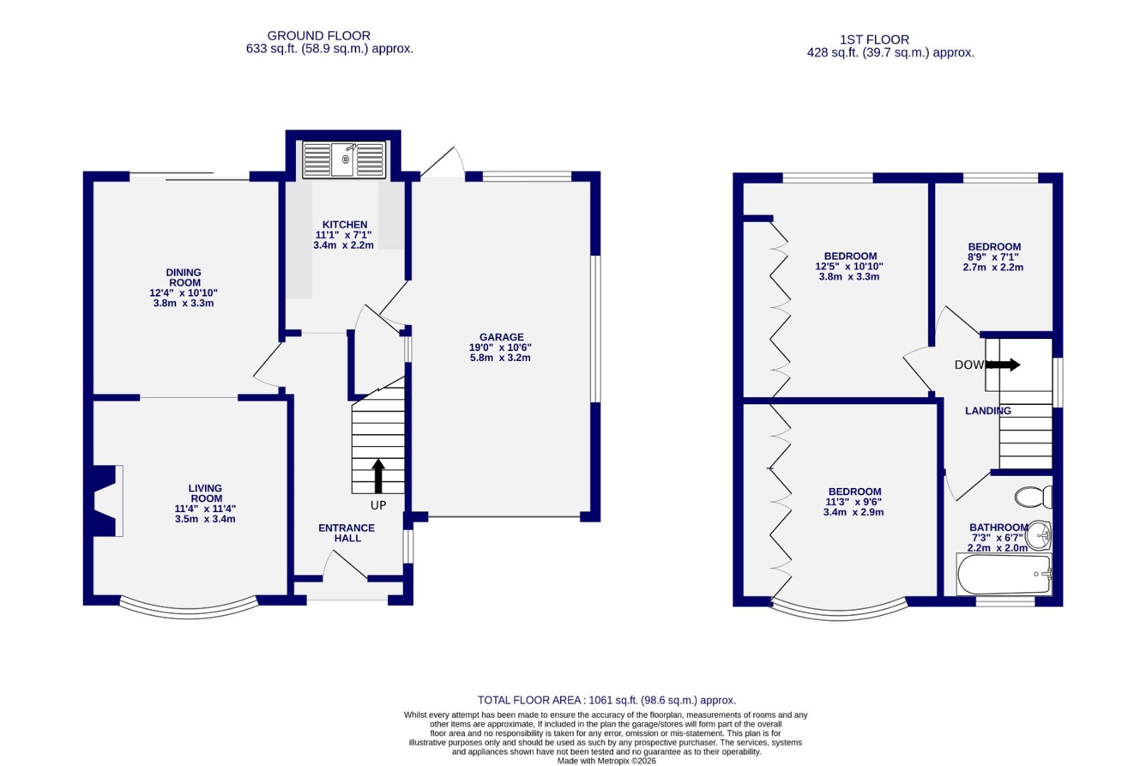 Floorplans For Brockfield Park Drive, York