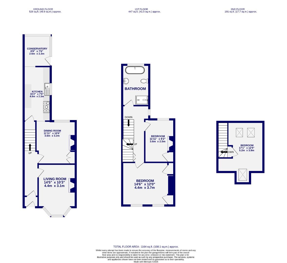 Floorplans For The Green, Acomb, York