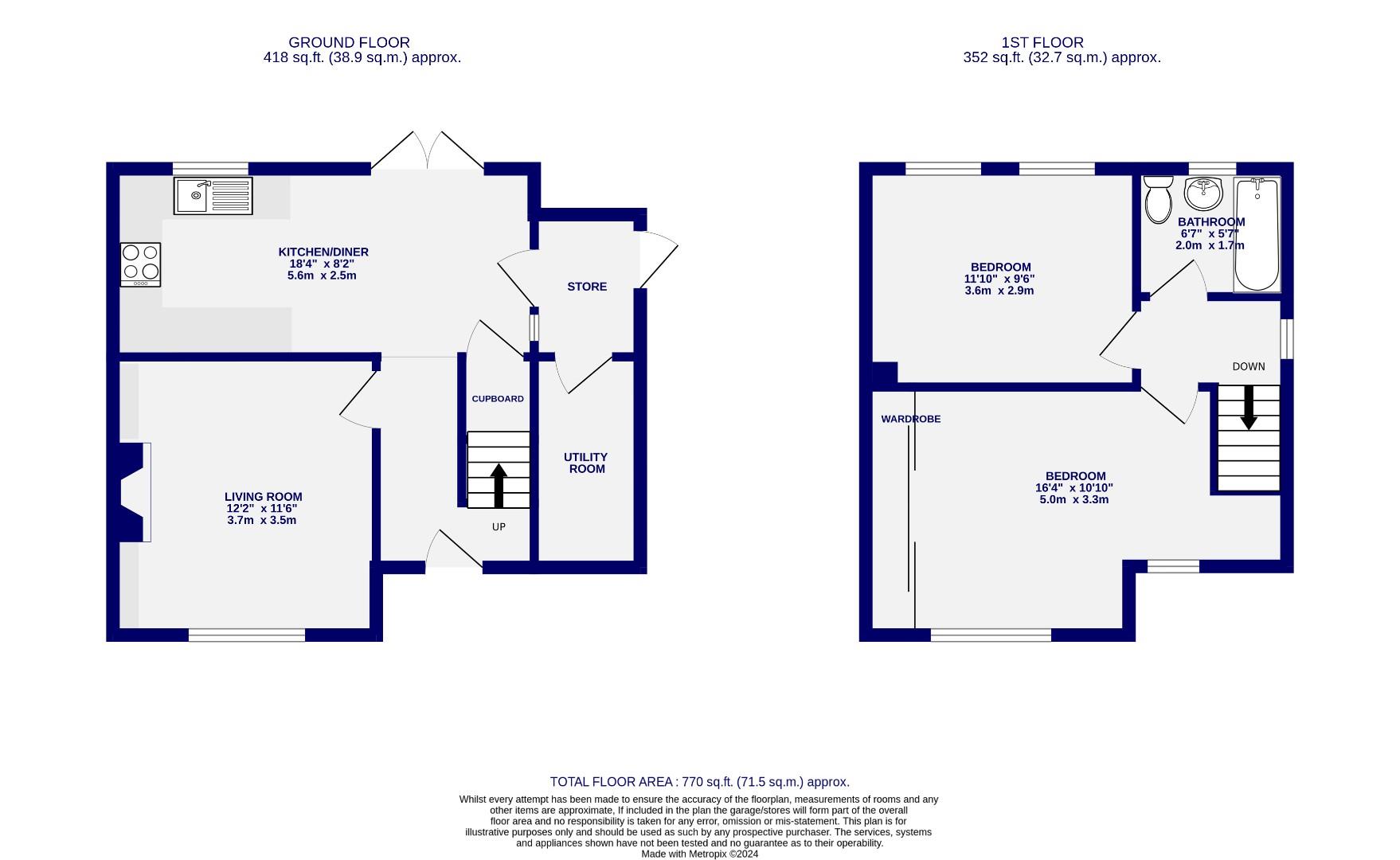 Floorplans For North Lane, York