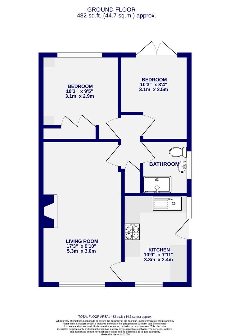 Floorplans For Silverdale Court, Woodthorpe, York
