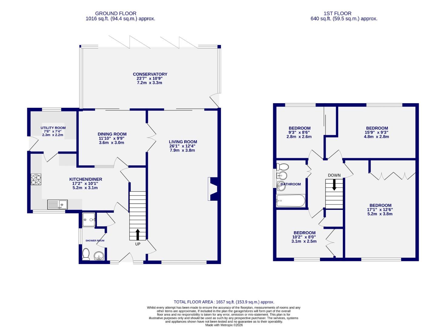 Floorplans For Moor Lane, York