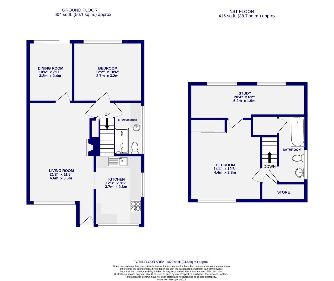 Floorplans For The Paddock, York