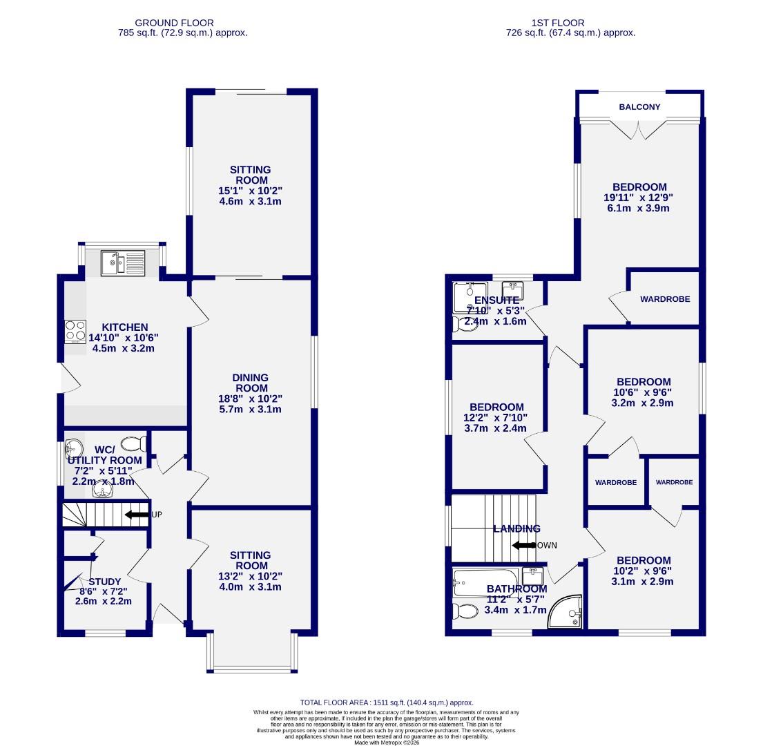Floorplans For Meadowfields Drive, York
