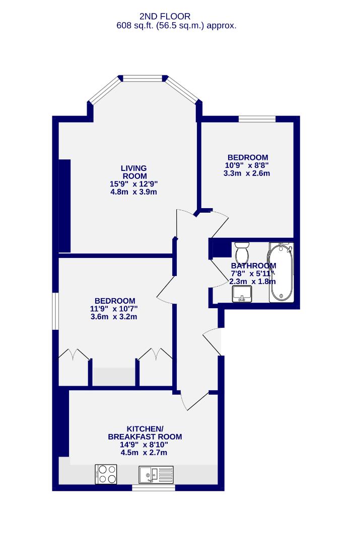 Floorplans For Wenlock Terrace, York