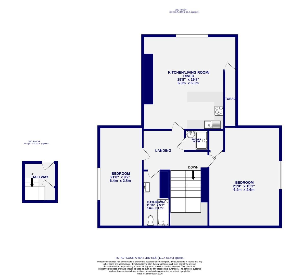 Floorplans For Heworth Croft, York