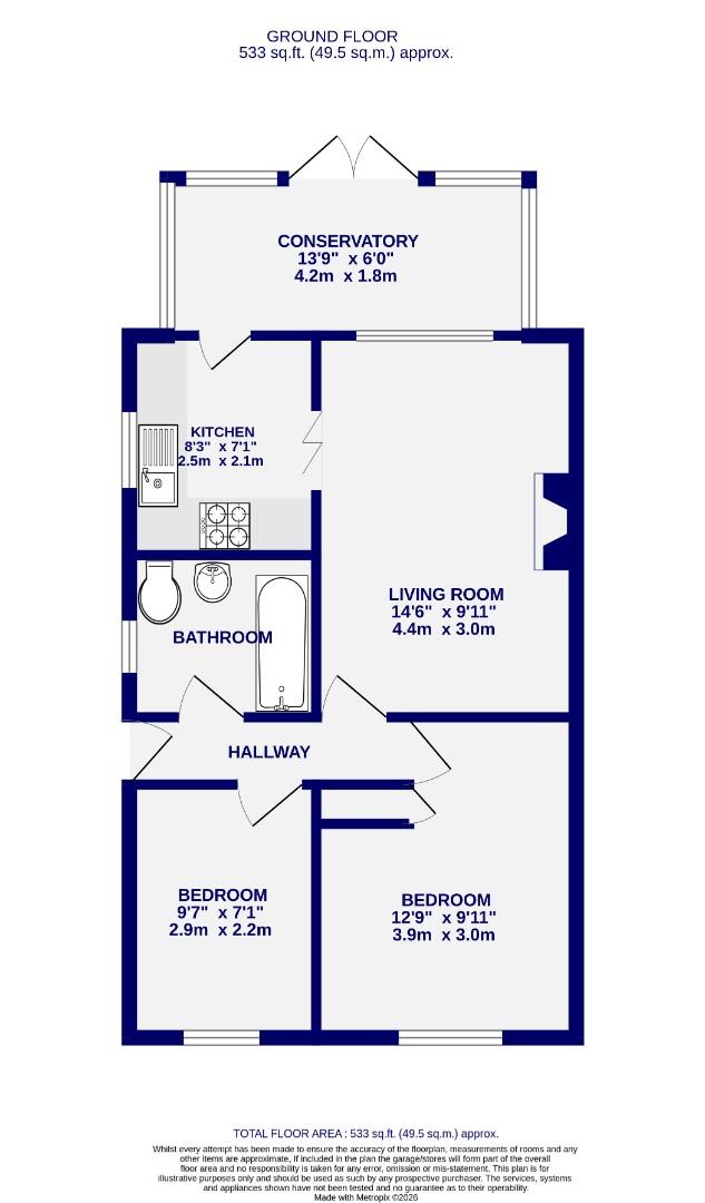 Floorplans For Carrfield, Woodthorpe, York