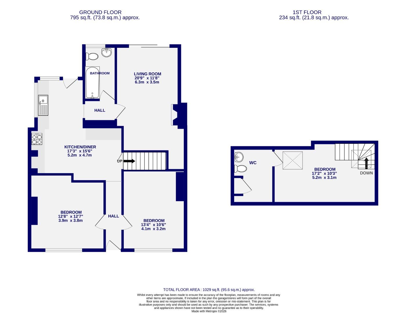 Floorplans For Drome Road, Copmanthorpe, York