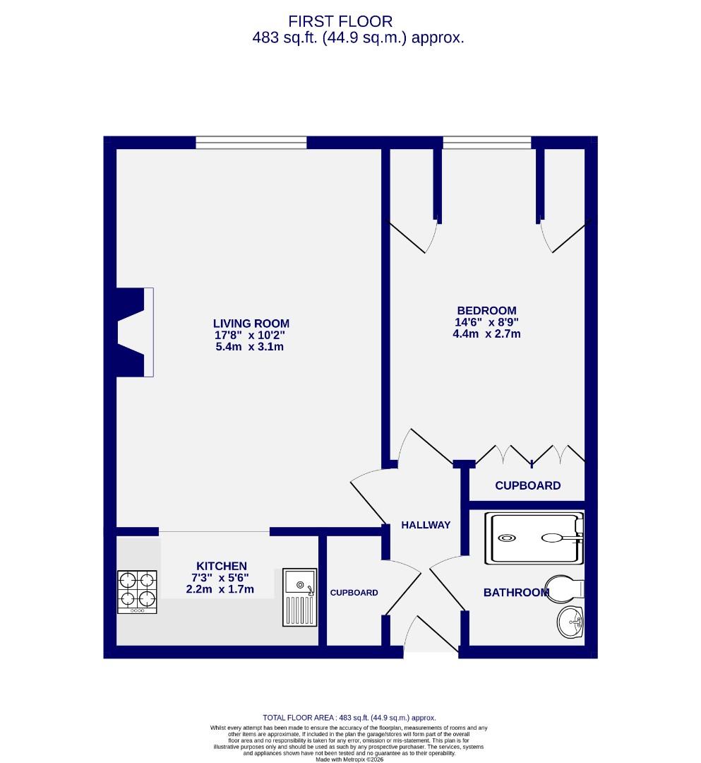 Floorplans For Front Street, Acomb, York