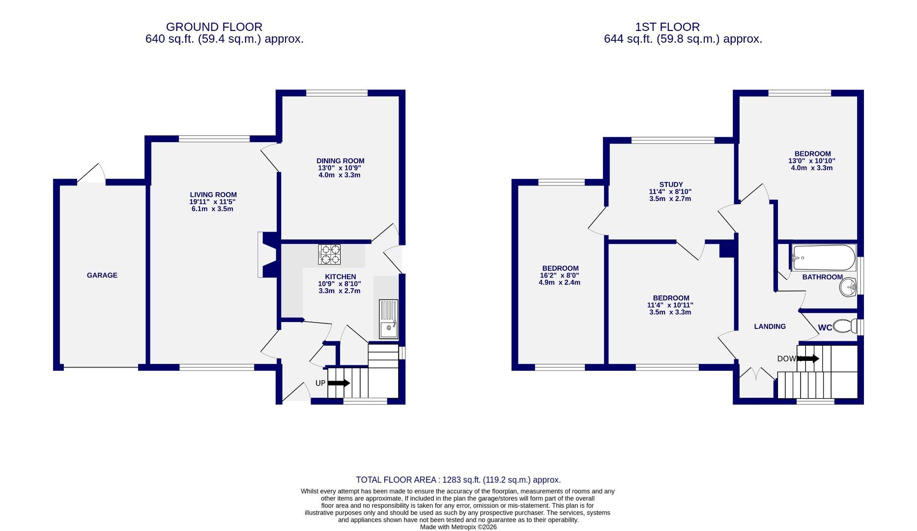 Floorplans For Lynwood View, Copmanthorpe, York