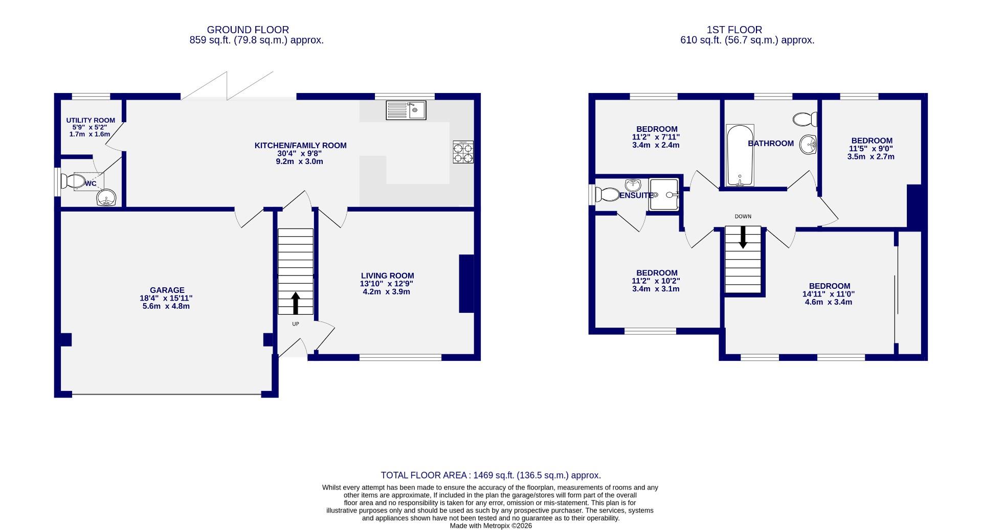 Floorplans For Glen Avenue, York