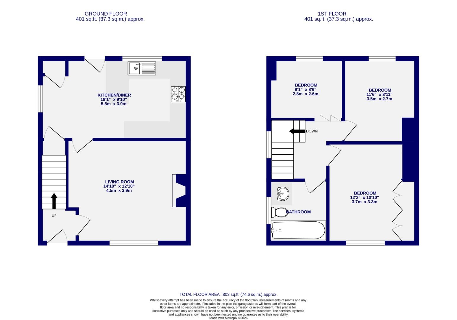 Floorplans For Terry Street, York