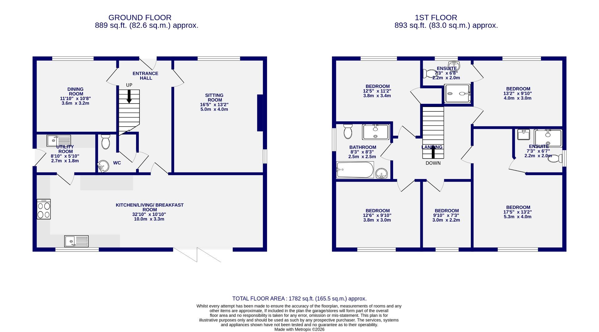 Floorplans For Walbut Close, North Duffield, Selby