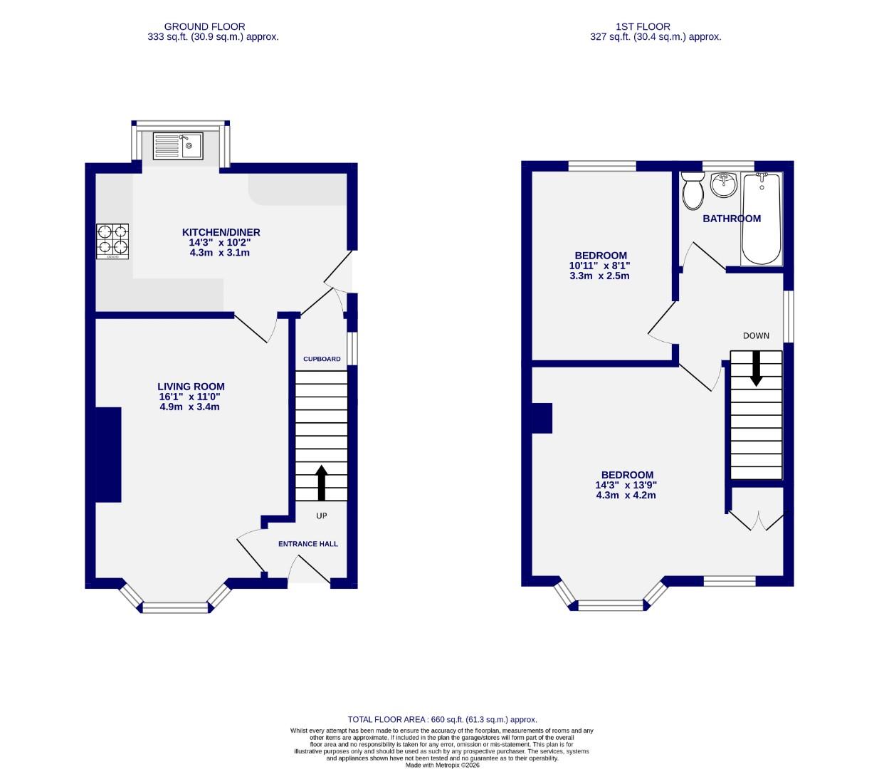 Floorplans For Gillamoor Avenue, York
