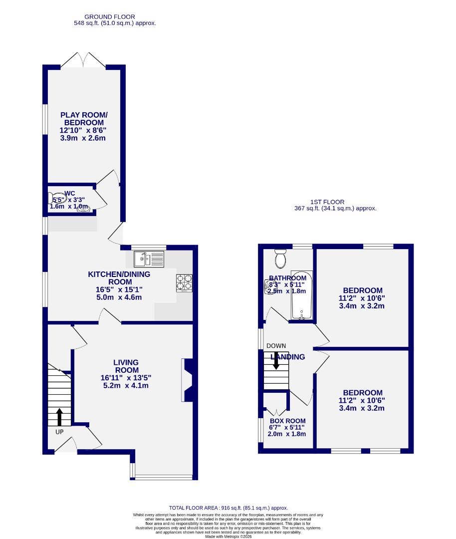 Floorplans For Burlington Avenue, York