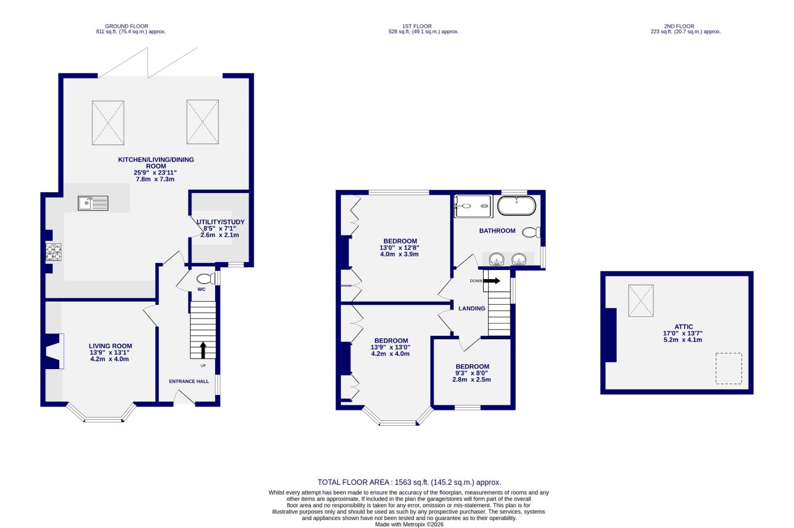 Floorplans For Boroughbridge Road, York