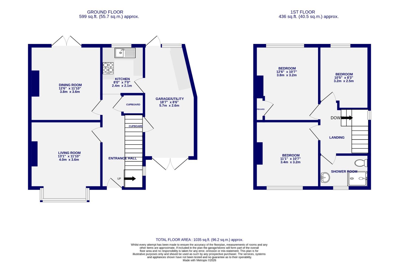 Floorplans For Melrosegate, York
