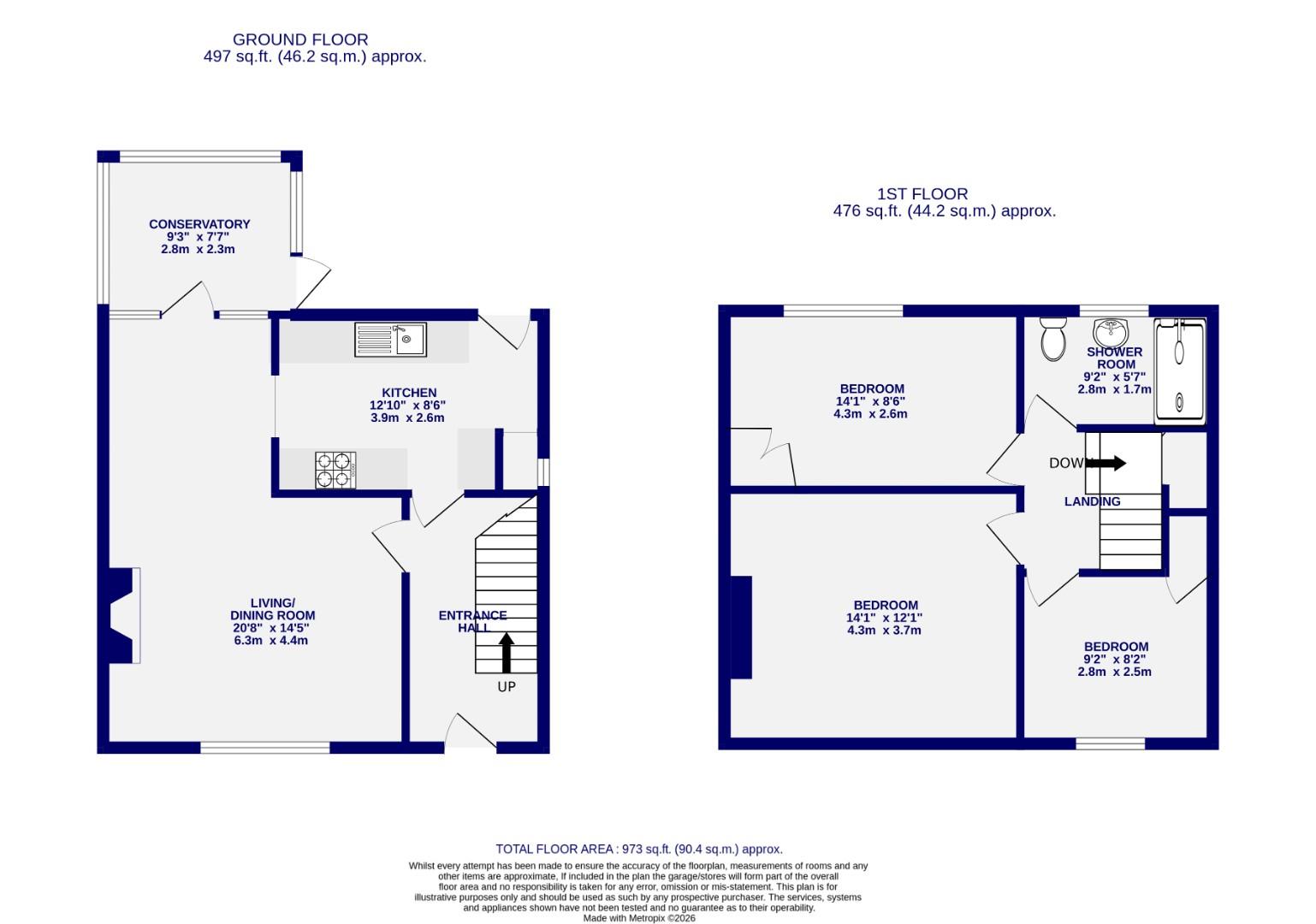 Floorplans For St. Stephens Road, York