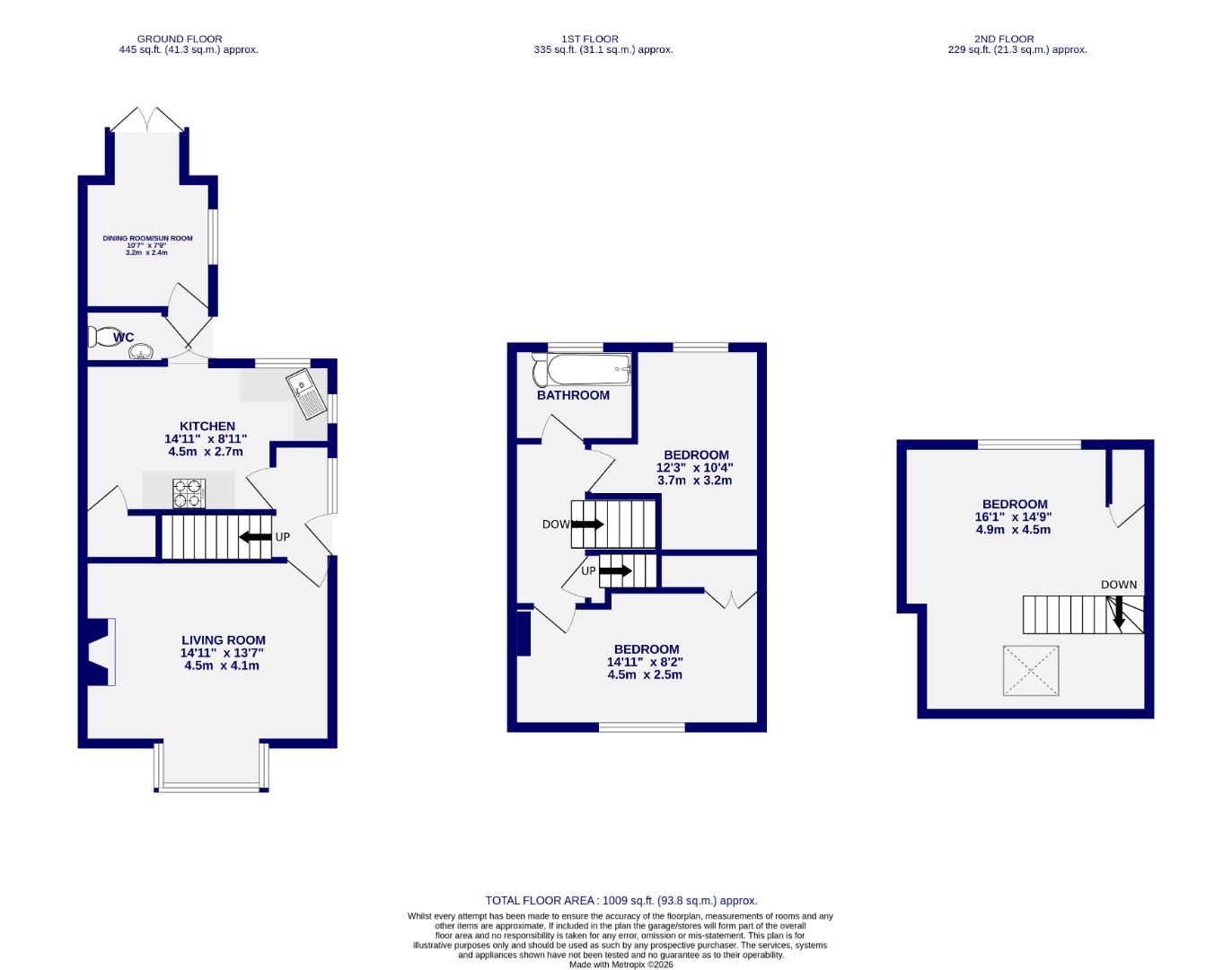 Floorplans For Gale Lane, York