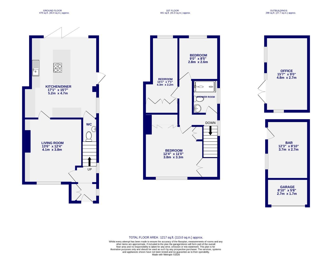 Floorplans For Gower Road, York