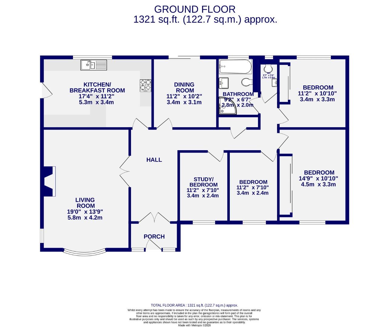 Floorplans For Foulbridge Lane, Snainton, Scarborough