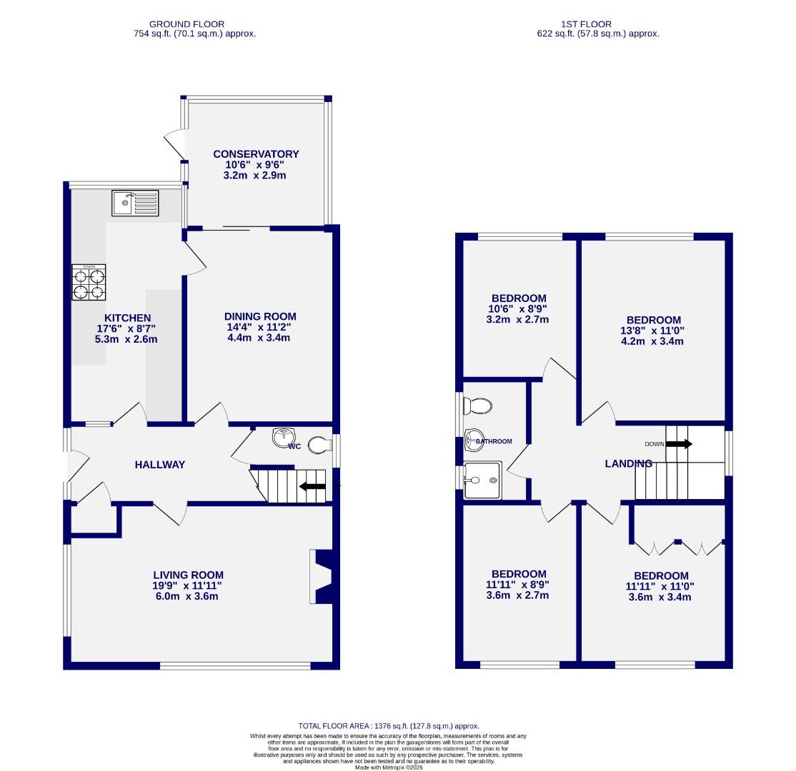 Floorplans For Fir Heath Close, York