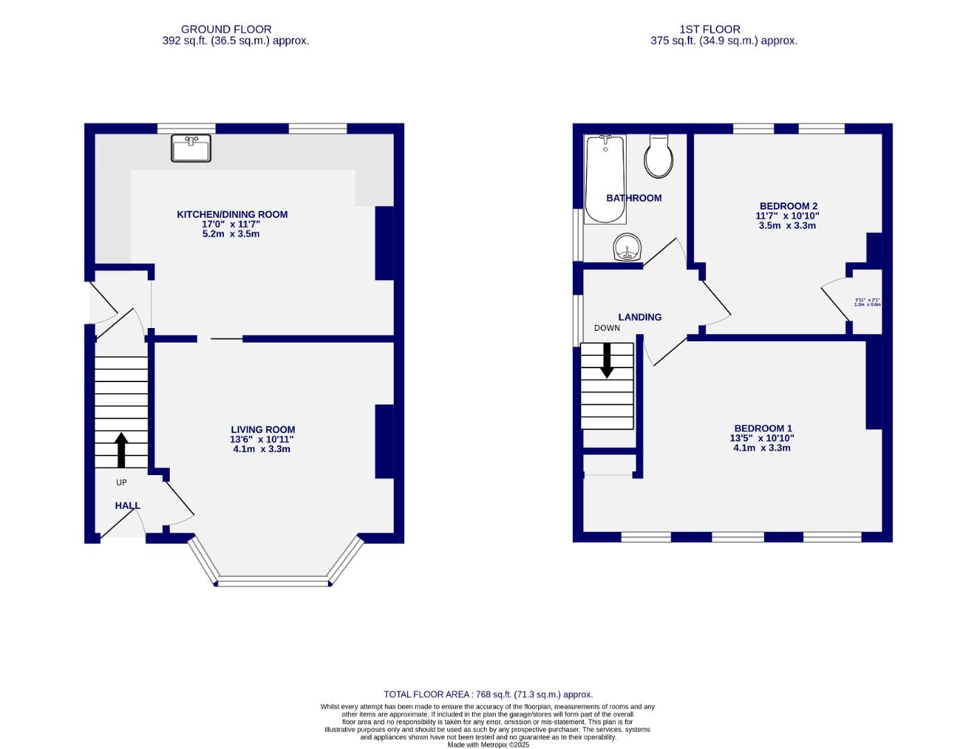 Floorplans For Starkey Crescent, York
