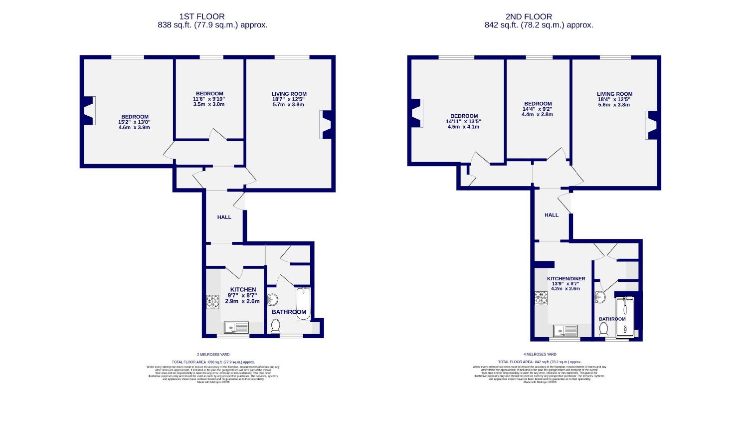 Floorplans For Walmgate, York