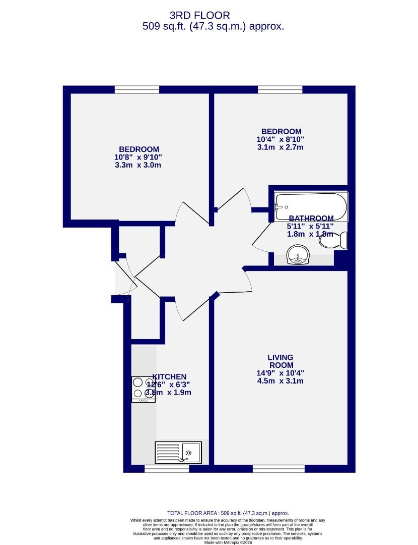 Floorplans For St. Pauls Mews, York