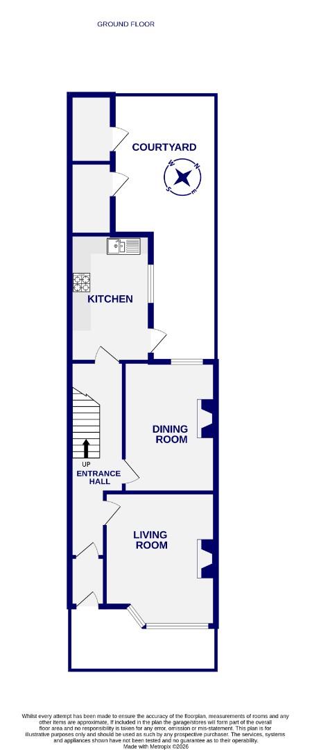 Floorplans For North Parade, Bootham, York