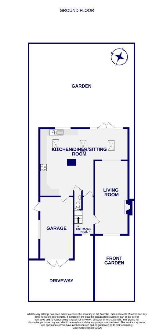 Floorplans For Yew Tree Close, Rufforth, York
