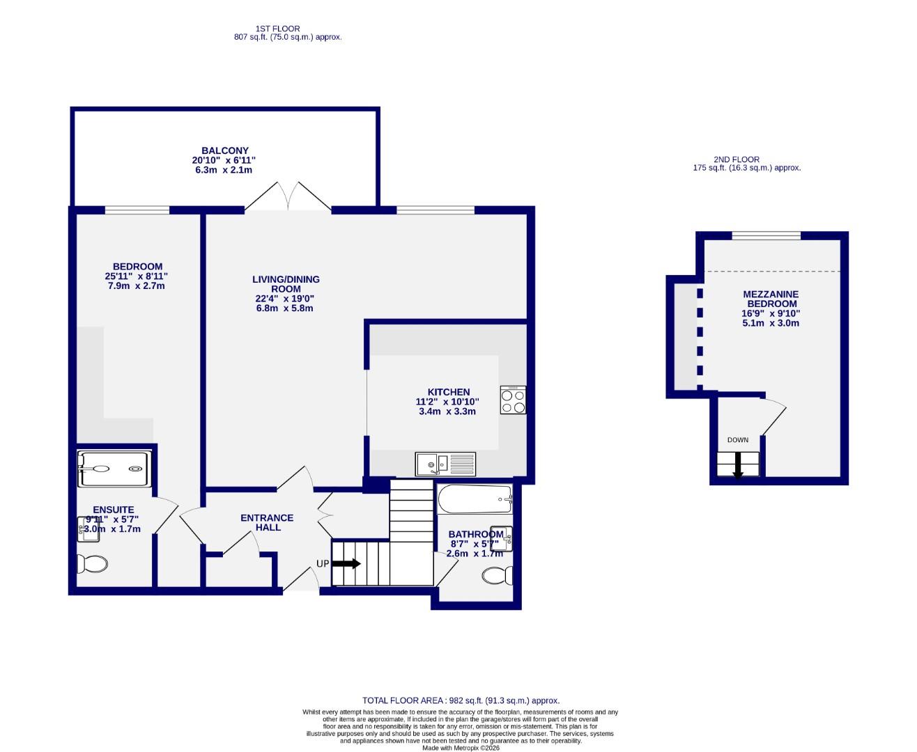 Floorplans For Bishopthorpe Road, York