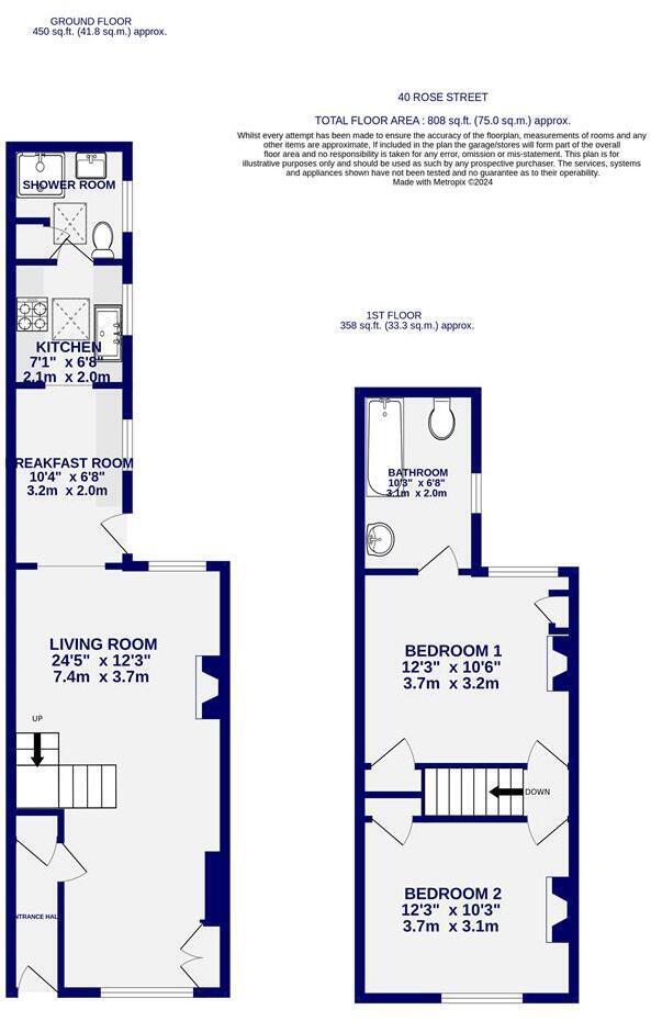 Floorplans For Rose Street, York