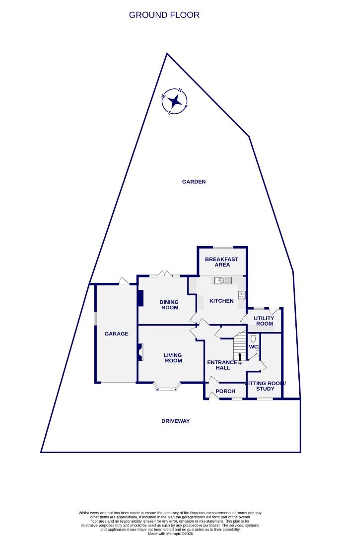 Floorplans For Station Road, Kirk Hammerton, York