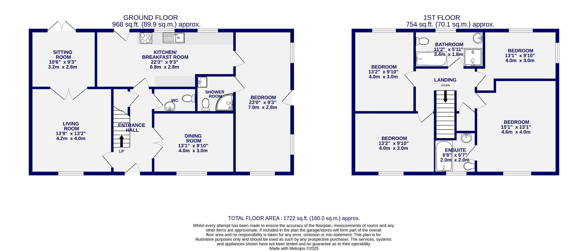 Floorplans For Shirbutt Lane, Hessay, York