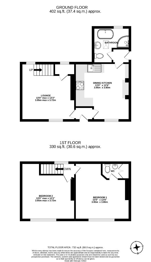 Floorplans For Lilac Avenue, Appleton Roebuck, York