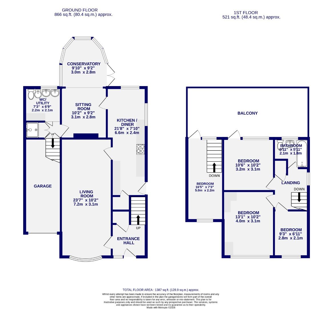 Floorplans For Whenby Grove, York