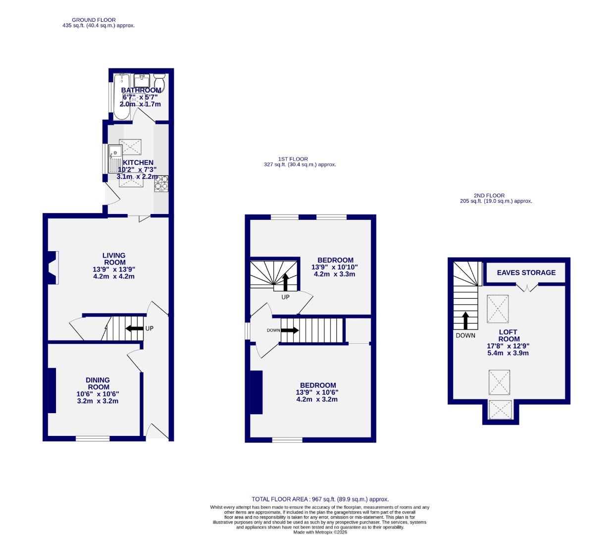Floorplans For Berkeley Terrace, Holgate, York