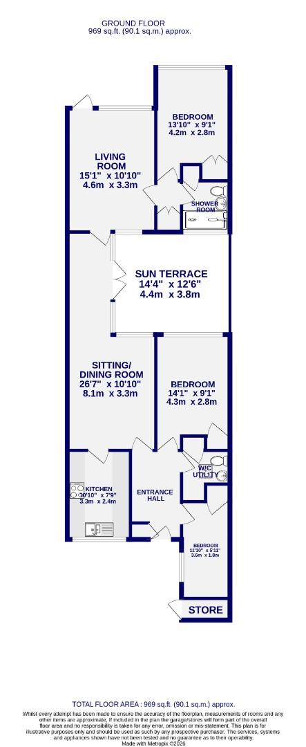 Floorplans For Ouse Lea, York