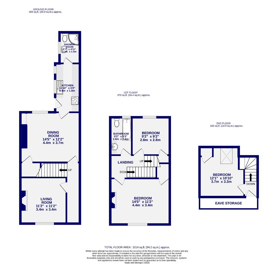 Floorplans For Ambrose Street, York