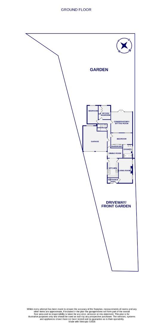 Floorplans For Southfield Close, Rufforth, York