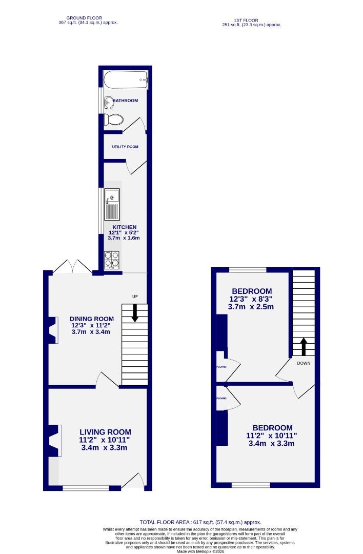 Floorplans For Smales Street, York