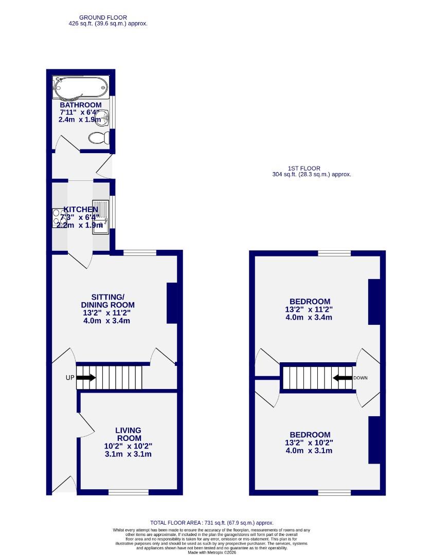Floorplans For Walpole Street, York