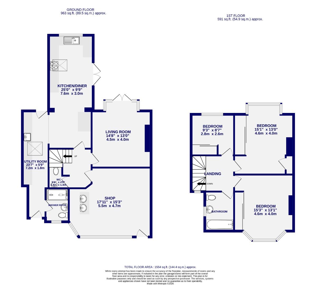 Floorplans For Gerard Avenue, York