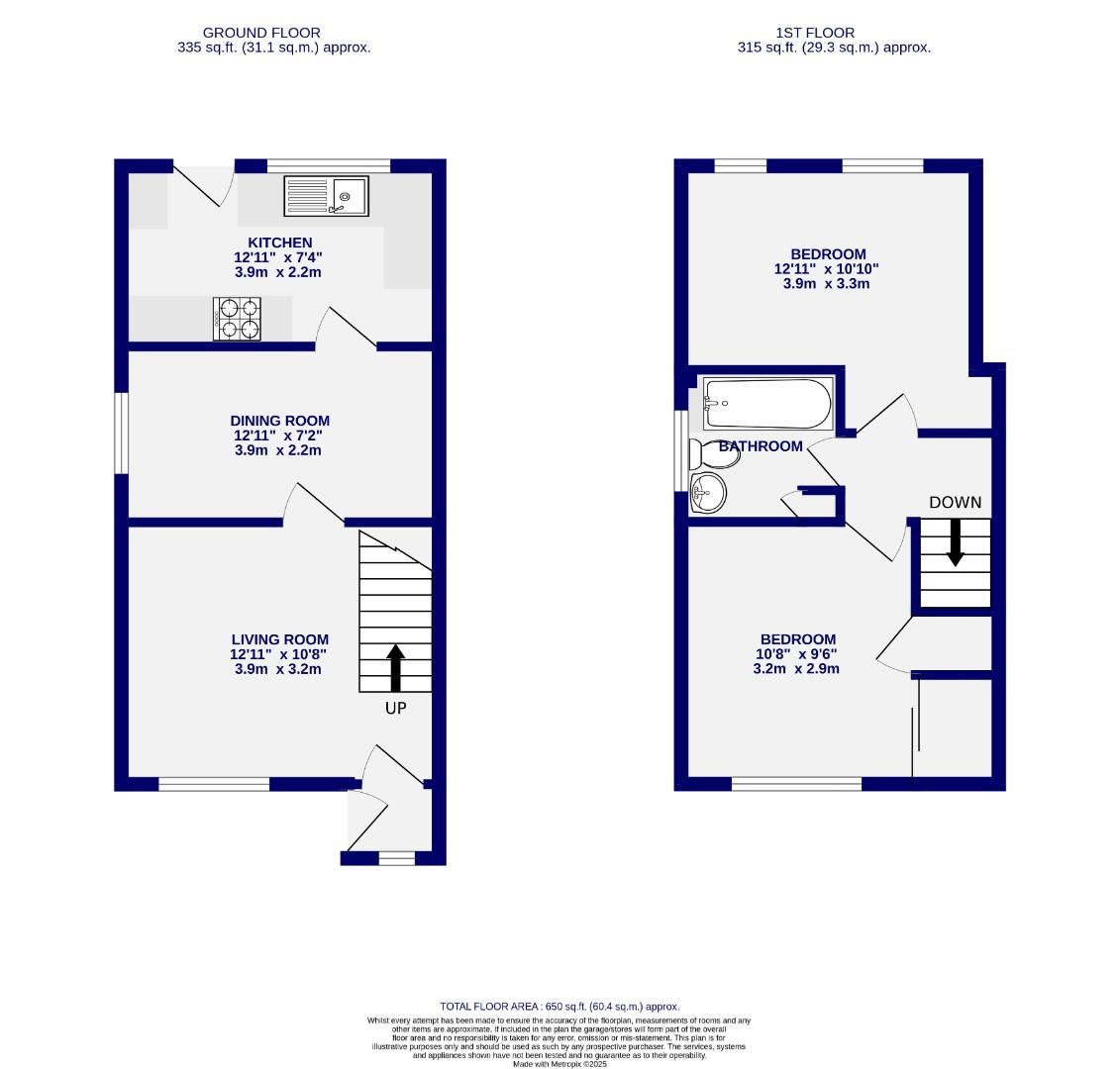 Floorplans For Wydale Road, York